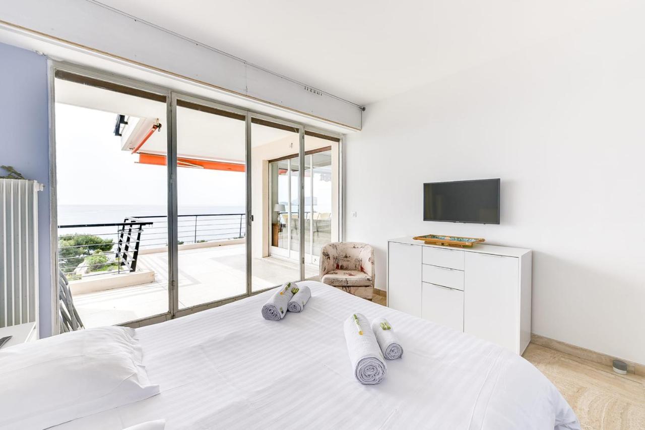 Immogroom- 2 Bedrooms -panoramic Sea View - Huge Terrace - Beach Appartement Cannes